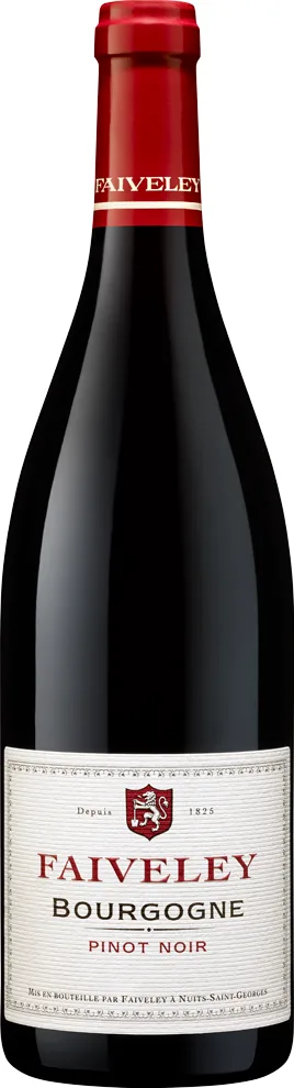 Bottle of Faiveley Bourgogne Pinot Noir