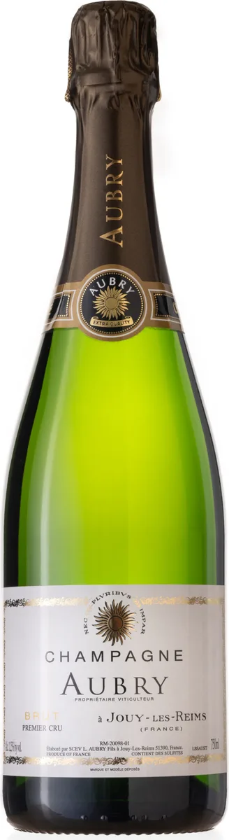 Bottle of L. Aubry Fils Brut Premier Cru