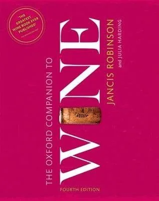 The Oxford Companion to Wine book cover