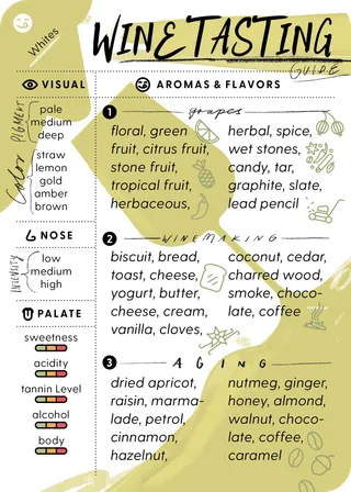 White Wine Tasting Guide